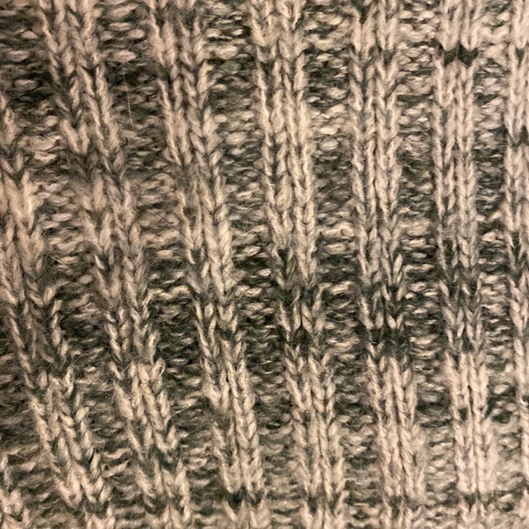 Old Navy Mock Neck Ribbed Knit Chunky Pink Tunic Roll Cuff Sweater Size XXL - Picture 2 of 12